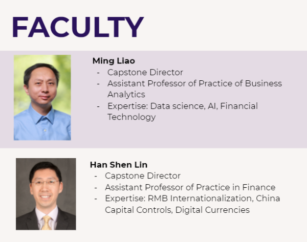 Faculty profiles